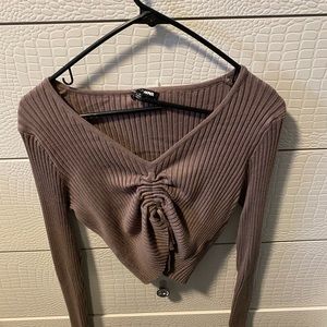NWT fashion nova crop top. Size medium